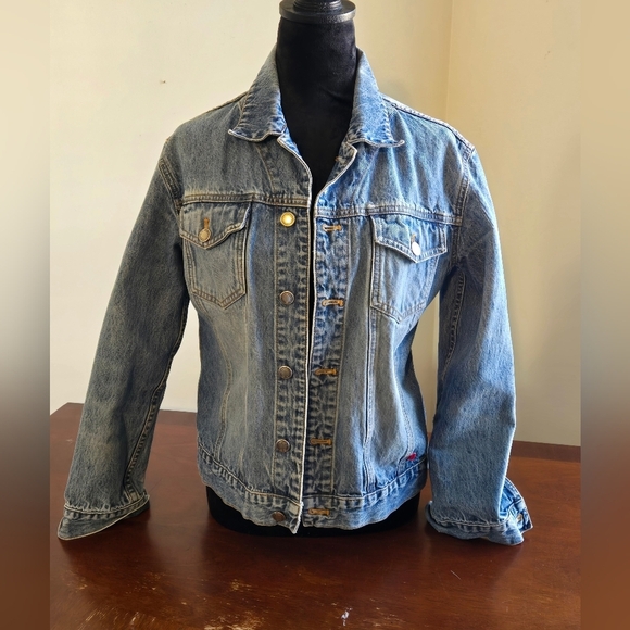 Chico's Jackets & Blazers - Chico's Size 0 Small Long Sleeve Jean Denim Jacket